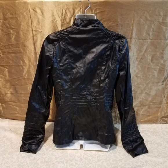 Faux Leather Jacket - Picture 3 of 7